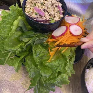 Chicken Mint Wrap