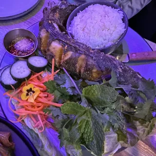 Crispy Branzino (GF)
