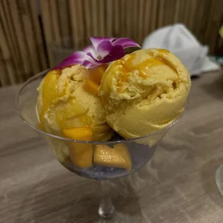 Side of Mango Ice Cream