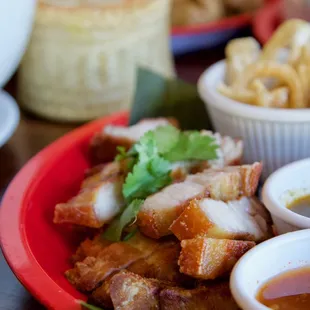🇹🇭crispy pork belly ($16)🇹🇭