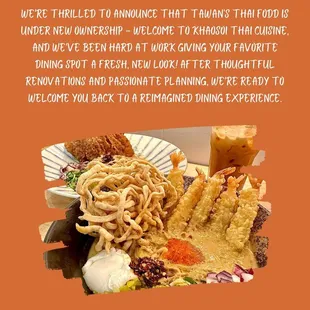 Join us on December 28, 2023, for our soft opening and experience the new era of Khaosoi Thai Cuisine!!