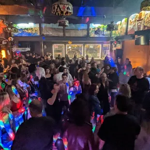 Full house party, DJ from Europe. Amazing staff and drinks