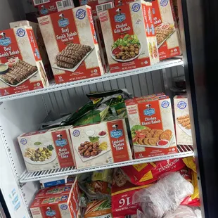 a refrigerator full of food