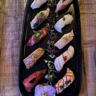 The prettiest omakase I ever did see...