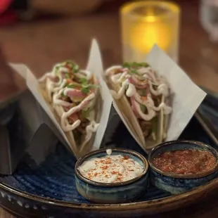 Jackfruit avacado taco