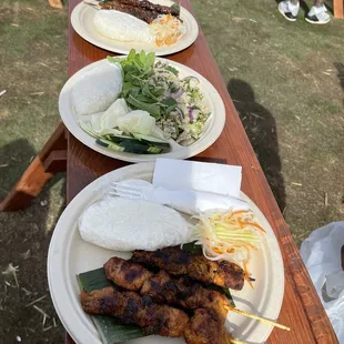Khin khao's Food at the sabaidee festival 2023