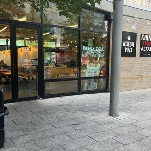 Sushi, Boba teas &amp; Gelato all in one place. Lol.