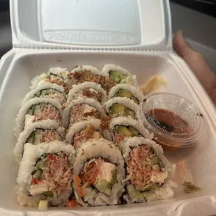 Crab roll