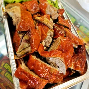 Famous roasted Duck here at the Khmer fast food joint. If you know, you know.
