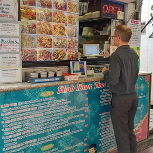 Menu/outside