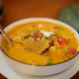 pumpkin curry!