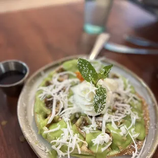 Pandan Waffle