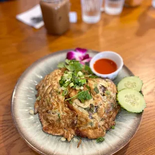 Kai Jeow Moo Sub (Thai Omelette)