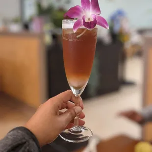 Lichee iced tea