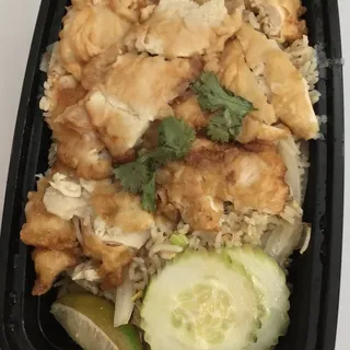 Crispy Chicken Fried Rice
