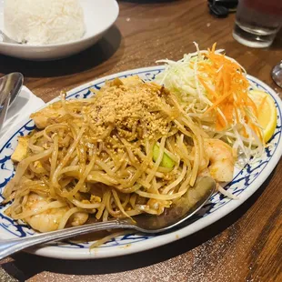 Pad Thai shrimp
