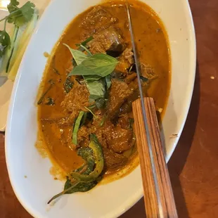 Panang Beef Curry