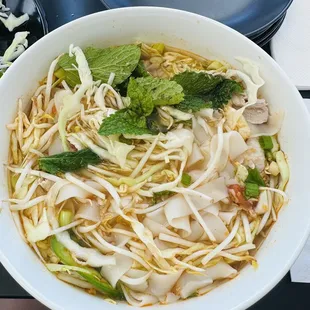 a bowl of noodles