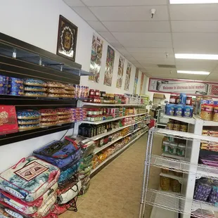 a view of a grocery store