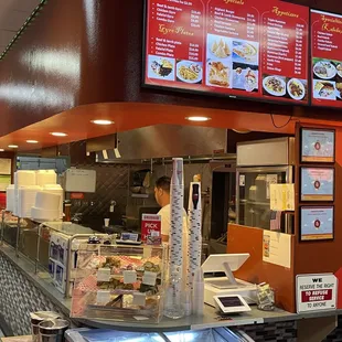 Inside of restaurant