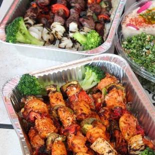 Chicken Breast Kabob Beef Kabob Almaza