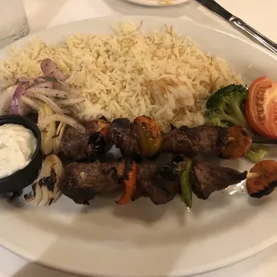 Filet mignon kabob