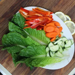 Fresh Veggies (Gluten free and vegan)