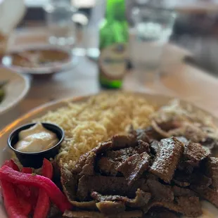 Lamb Gyro Plate