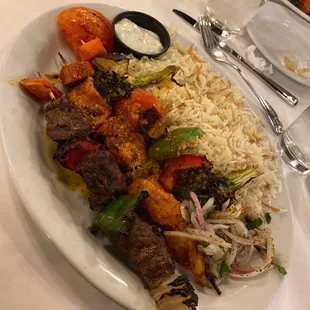 Combo Kabob Plate