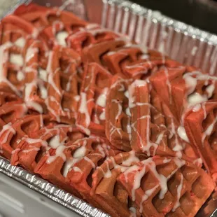 Red Velvet Waffles