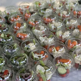 Salad and Veggie Cups