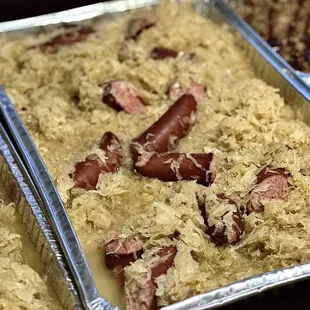 Sauerkraut and Kielbasa