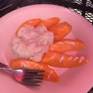 Sweet Rice with Mango