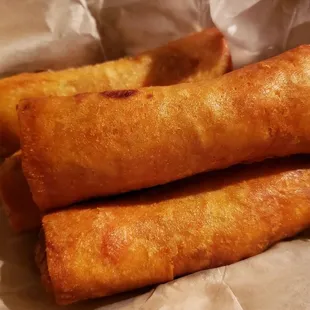 Por pia todd ($6.25), veggies. Pretty good. Big and maybe a little oily, but fine.