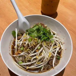 Boat noodles