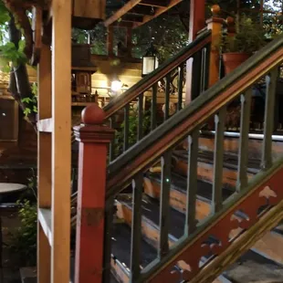 The patio is a wonderful place to enjoy a meal and conversation.