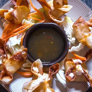 Crab Cheese Wontons