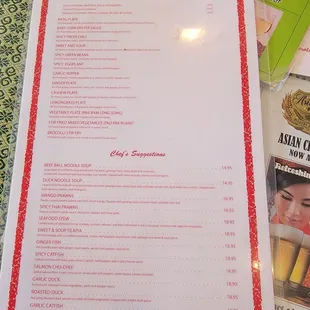 This shows my drunken noodles should be 13.95 not the 14.95 you see on my receipt that they tried to steal from me...thats evil