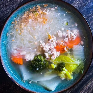 Ground Chicken Soup