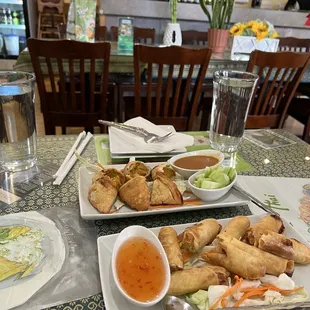 Curry Puff Egg Rolls