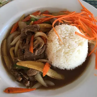 Baby Corn Oyster Sauce