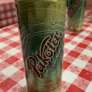 a close up of a drink