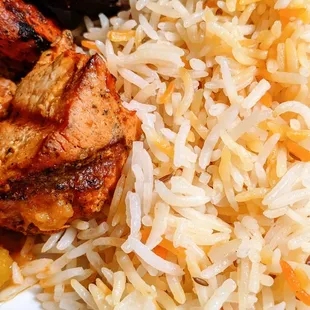 Rice + Chicken Tikka