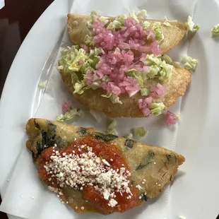 Empanadas (carne molida, espinaca y queso)