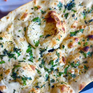 Most Popular Bread in the world. Garlic Naan
