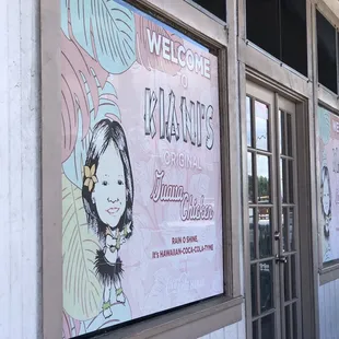 the front of the restaurant