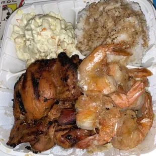 Guava Chicken &amp; Shrimp