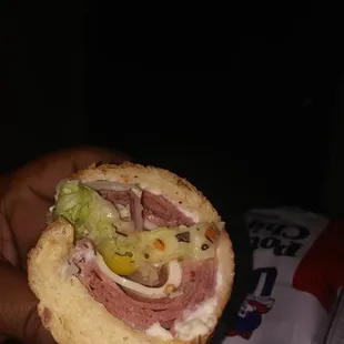 The meaty Italian cold cut