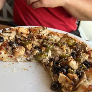 14" Family Spicy Chicken Pizza