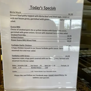 Specials 07/22